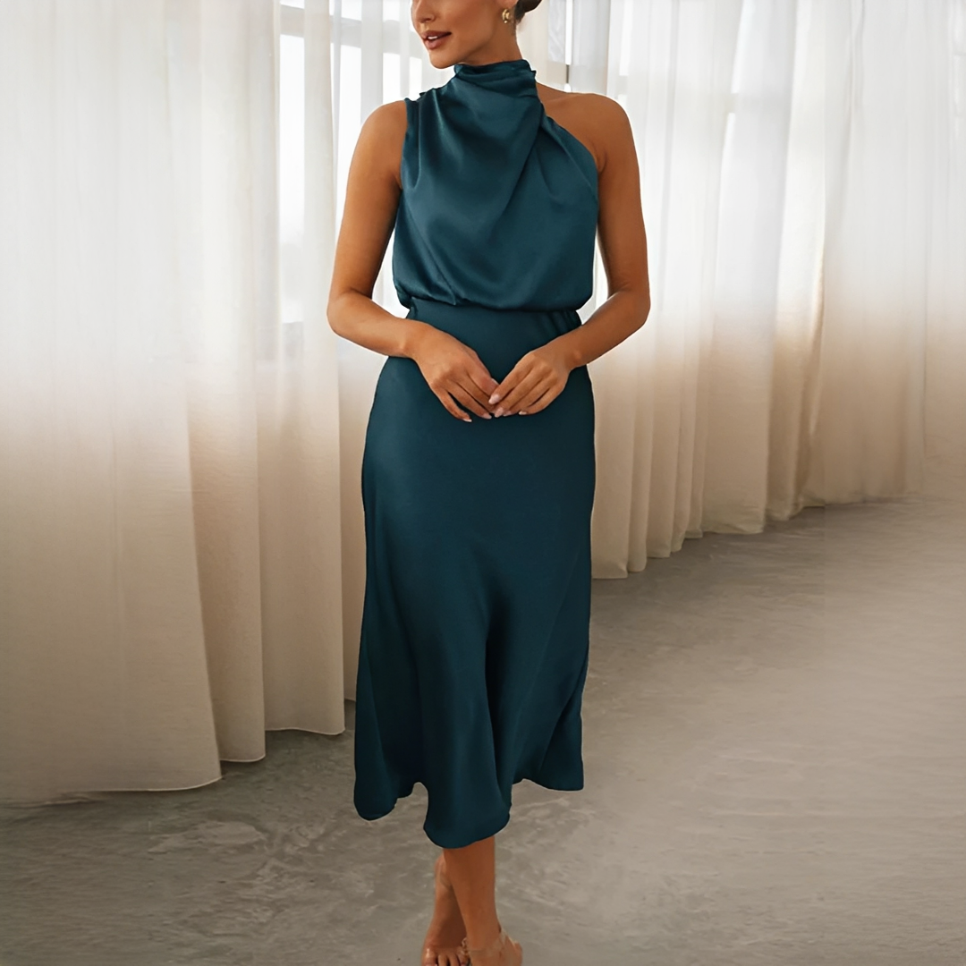 Juliana - Modisches ärmelloses Neckholder-Kleid