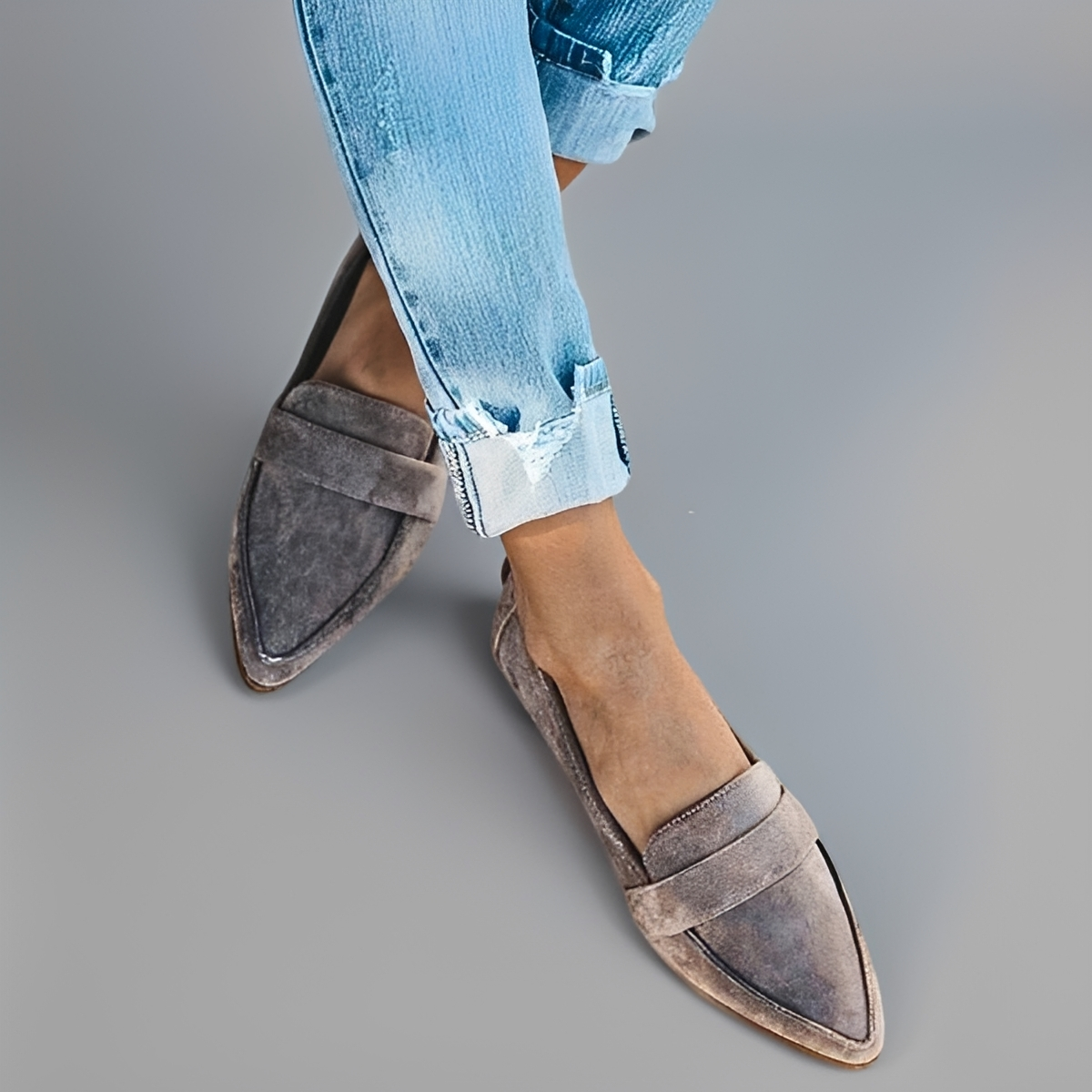 Dalanie - Legere Spitzen-Schuhe