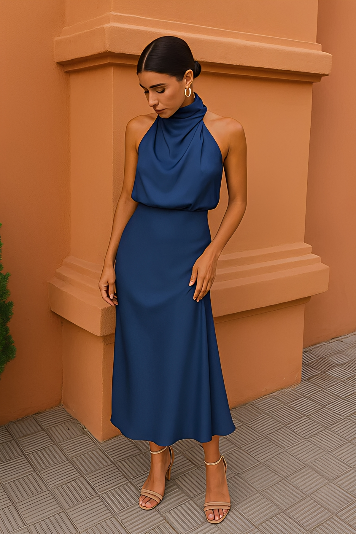 Selina - Stilvolles Ärmelloses Kleid