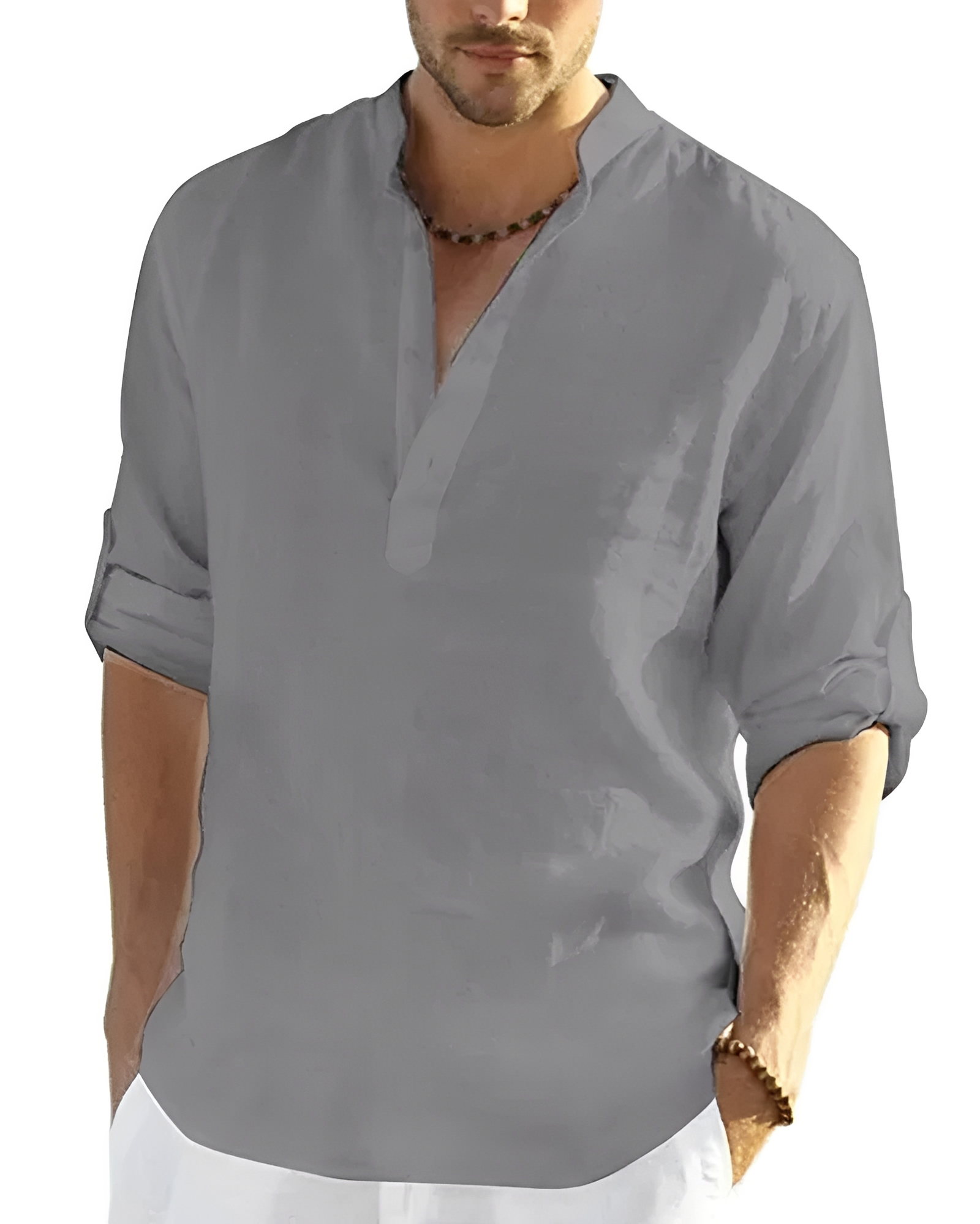 Tristan - Komfortables V-Ausschnitt-Shirt