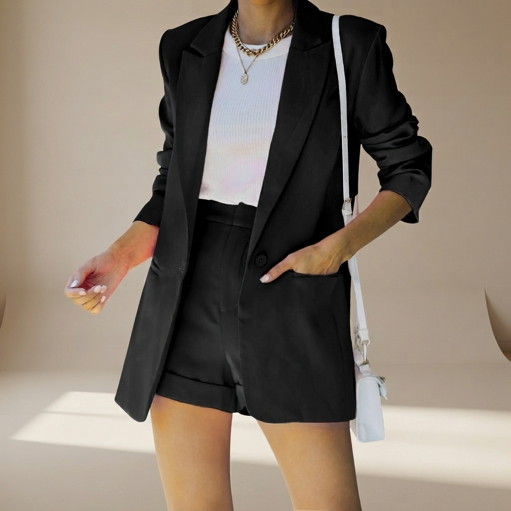 Geraldine - Stilvolles Shorts-Set