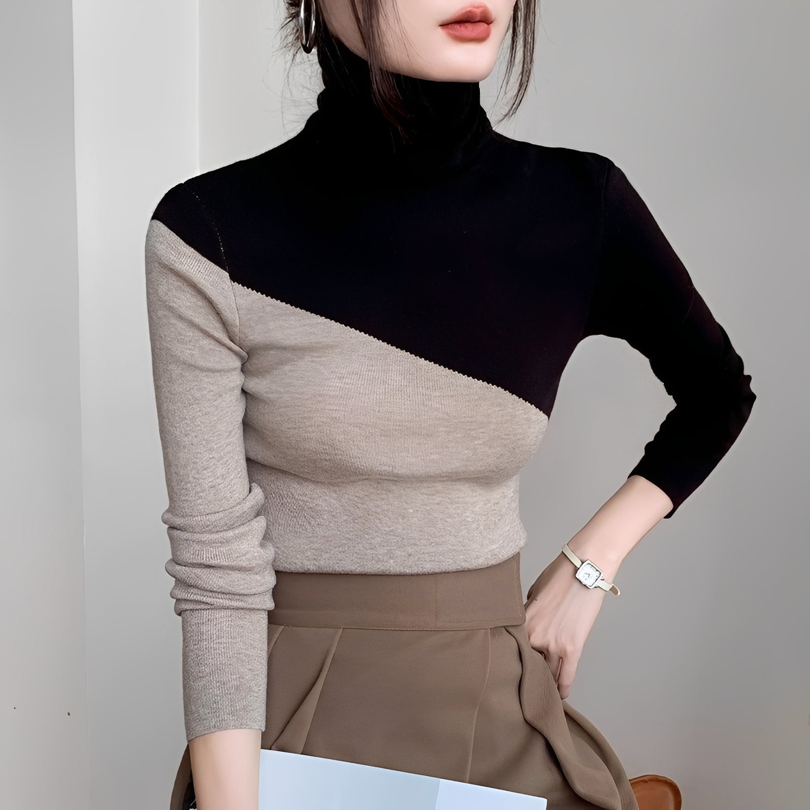 Arlette - Komfortables Langarm-Top