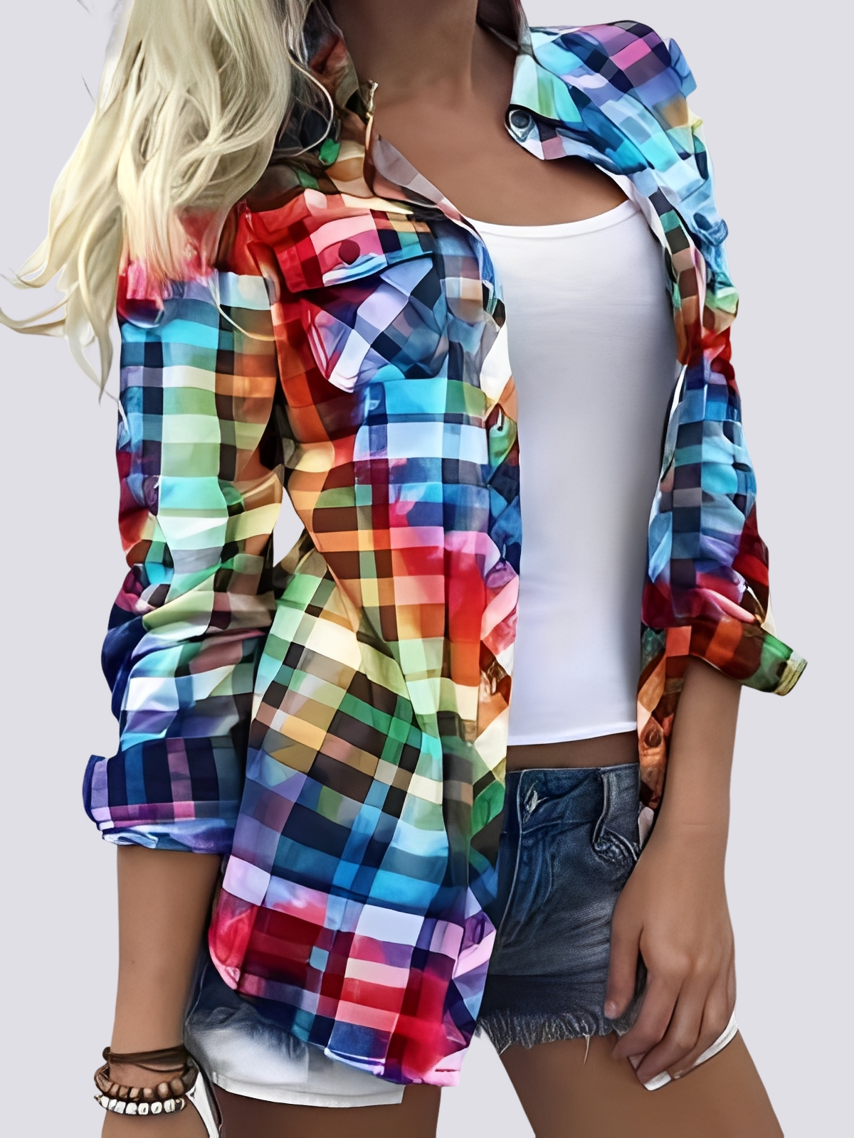 Charlotte - Farbintensives Langarmshirt