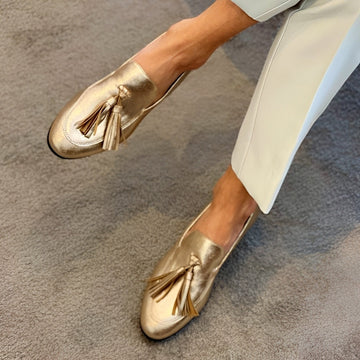 Alyssia - Bequeme Loafer mit Quaste