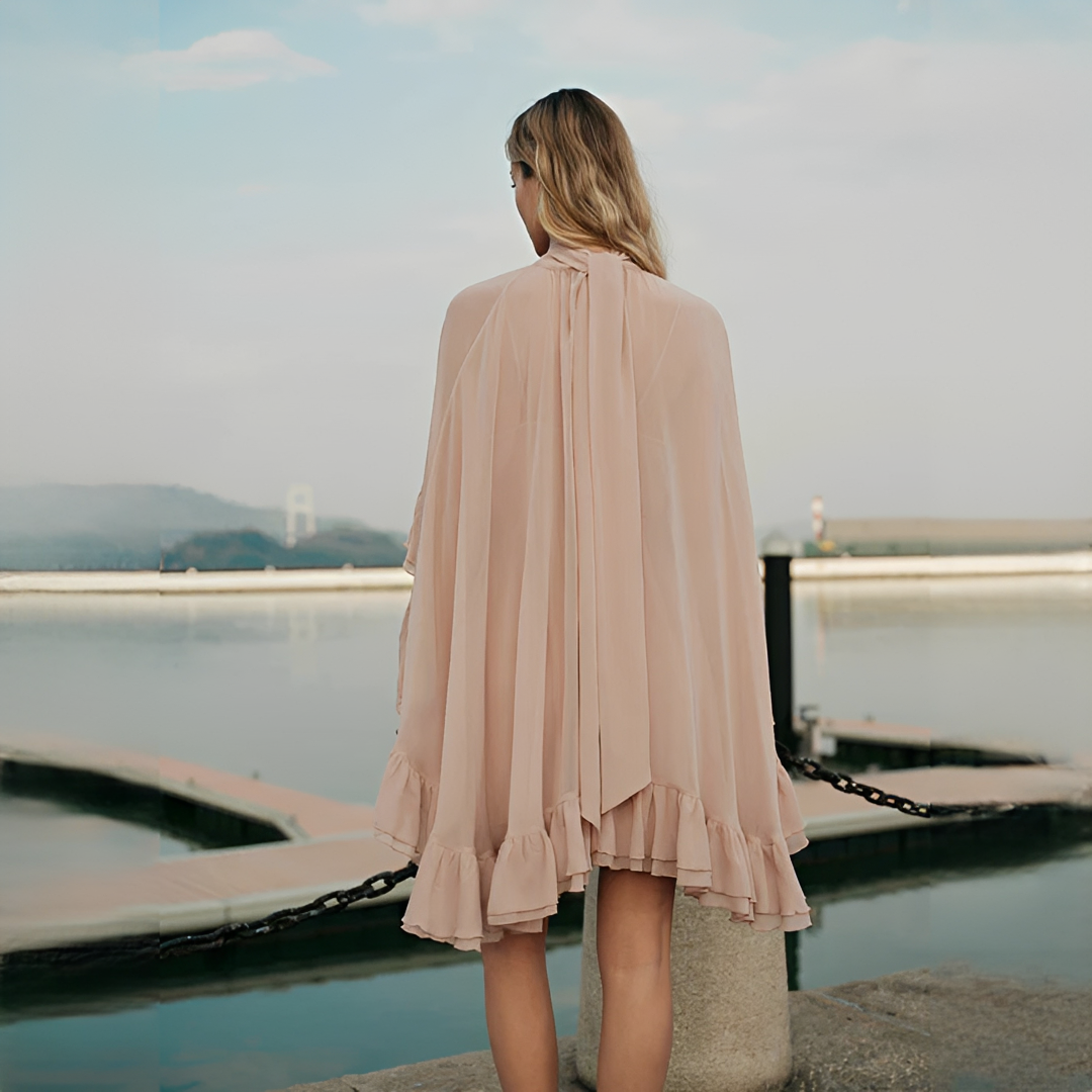 Zhuchin - Schickes Rüschenkleid