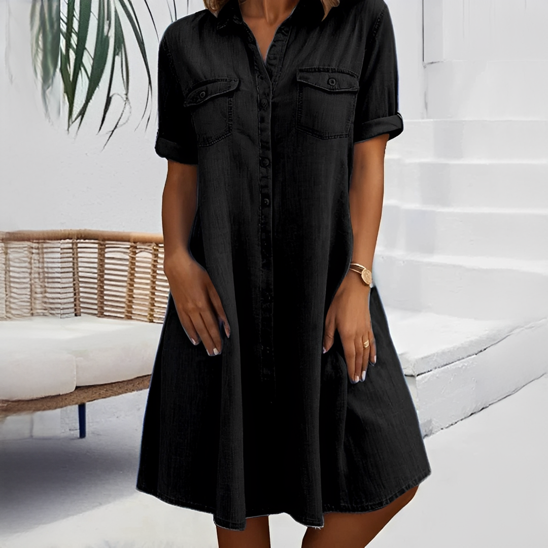 Naomi - Weites Hemdkleid