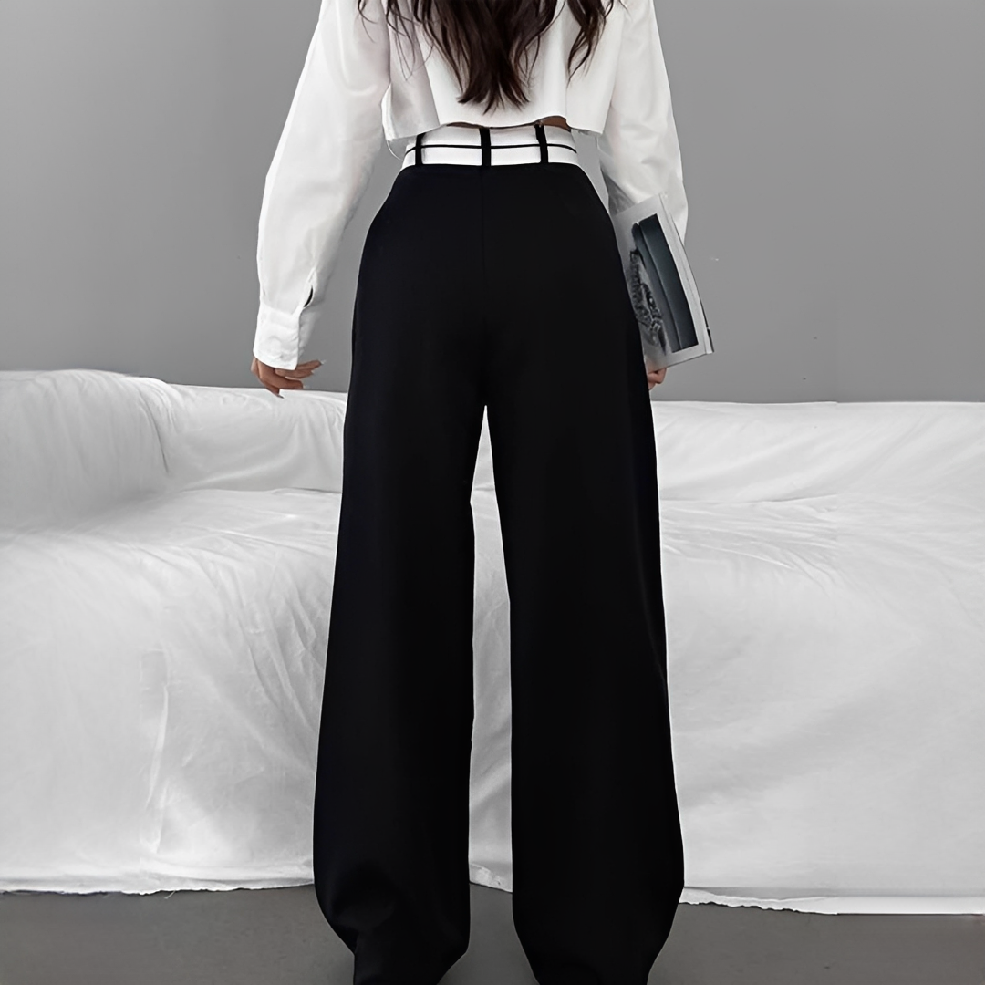 Aurilla - Elegante Hose mit weitem Bein