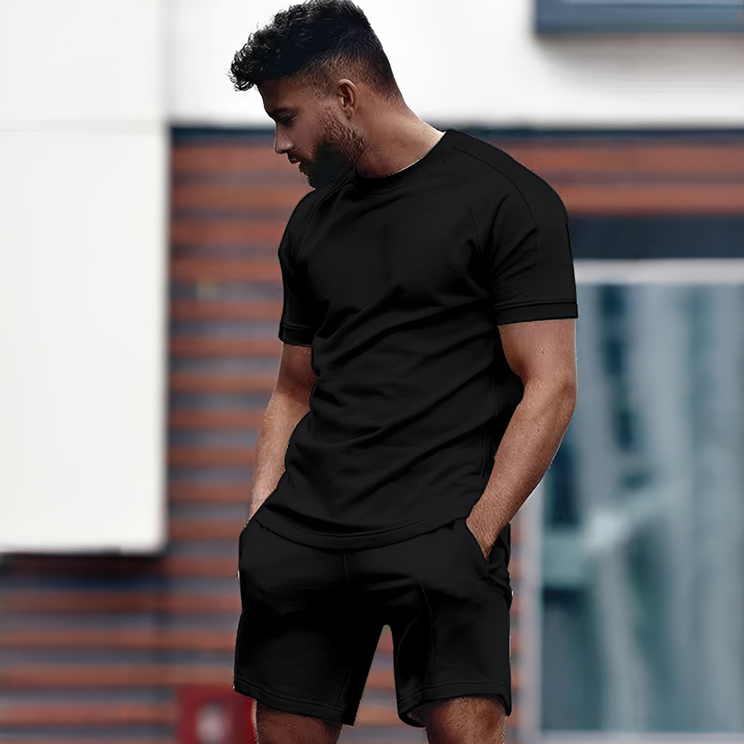 Drake - Herren-Set mit T-Shirt und Shorts - ideal für warme Tage