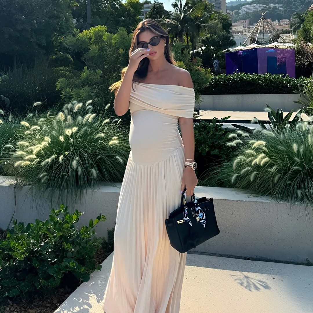 Effie - Stilvolles Maxikleid mit Tube-Top