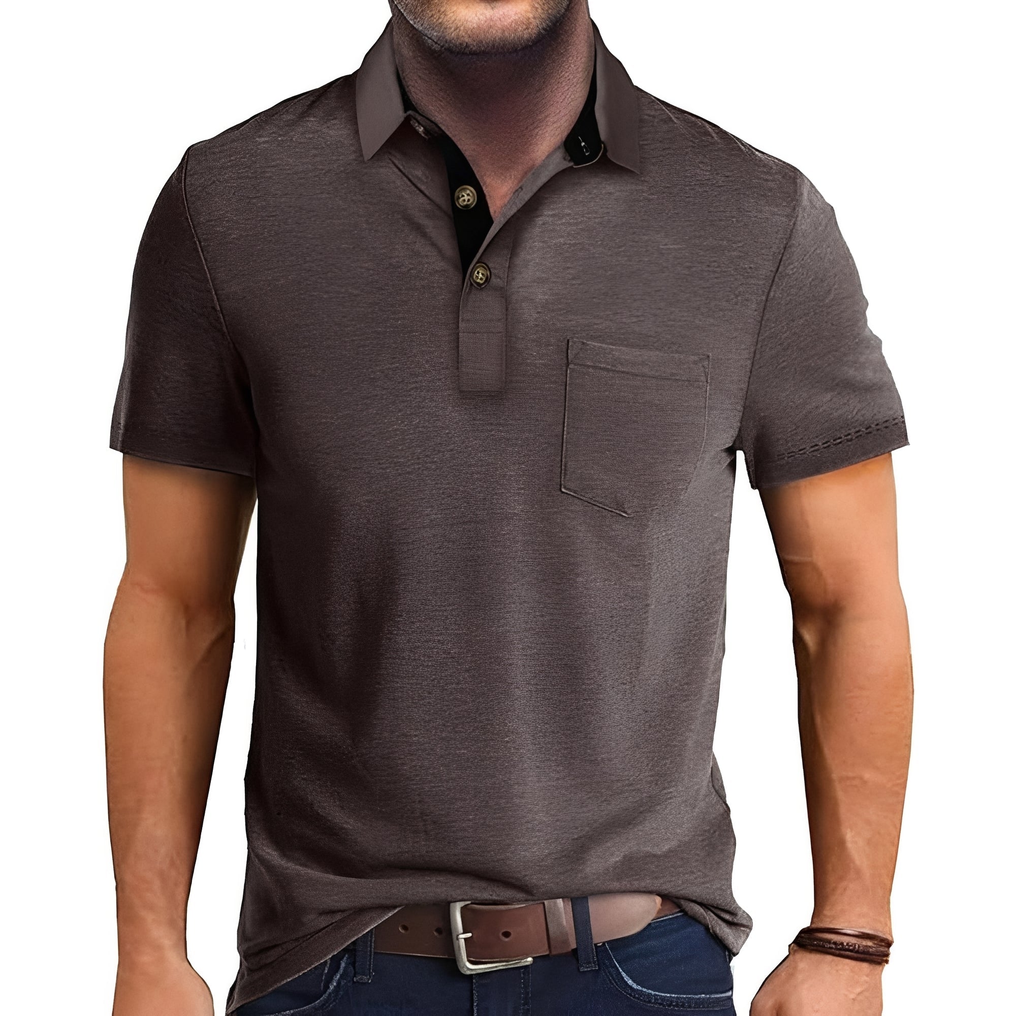 Hobbs - Entspanntes Kurzarm-Poloshirt