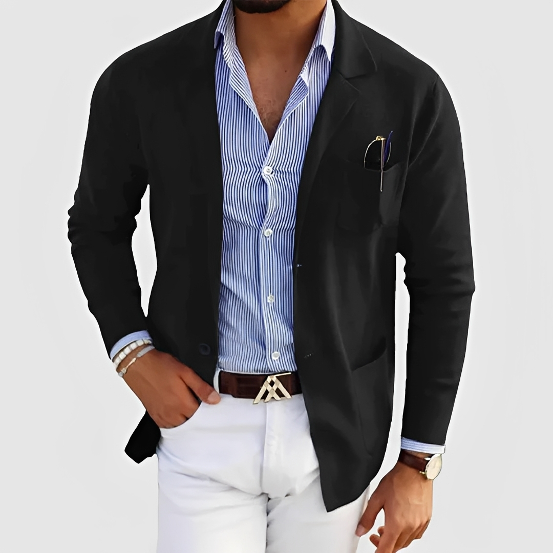 Toby - Traditionelle Jacke mit Knöpfen