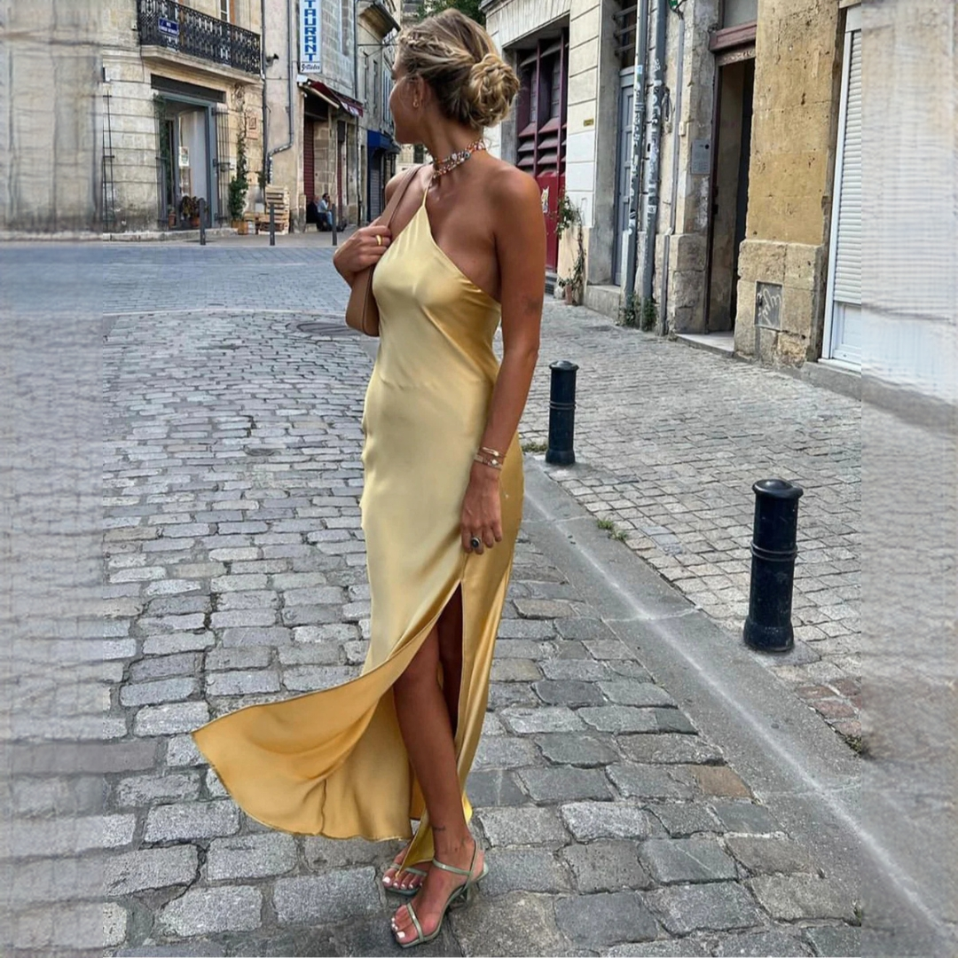 Arcelie - Elegantes und stilvolles langes Kleid