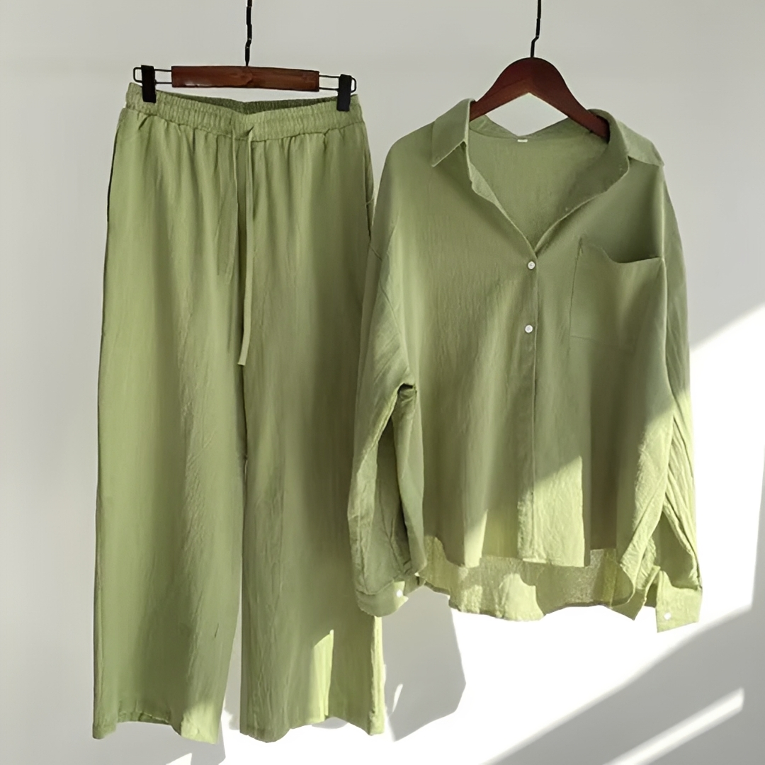 Madalynn - Bequemes Hosen-Set mit weiter Passform