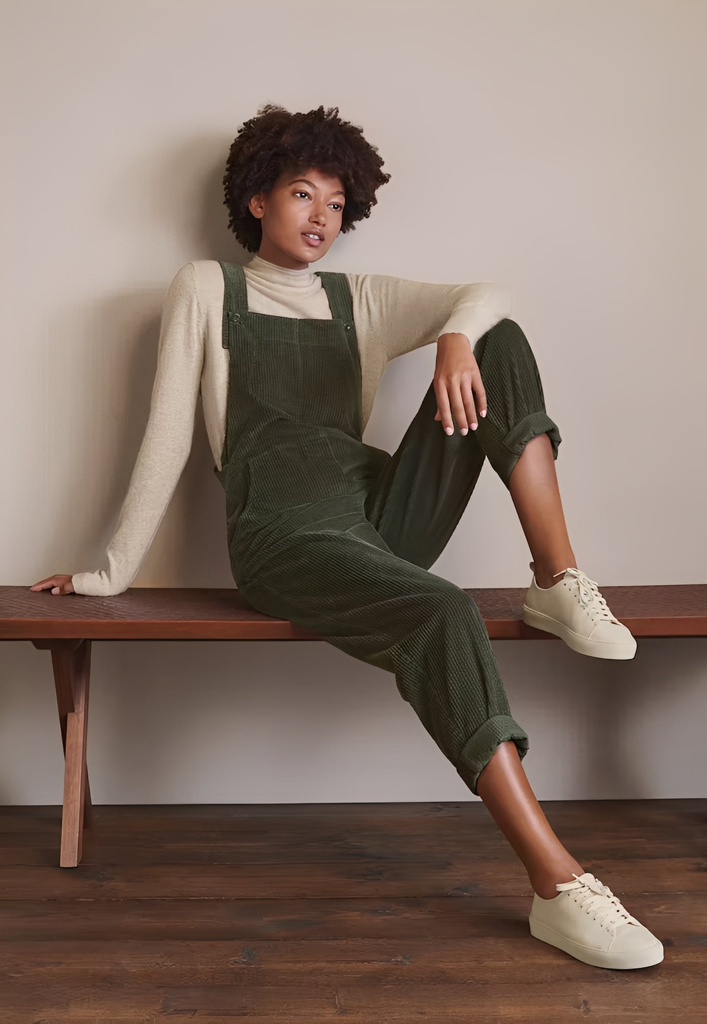 Kristina - Stilvoller Cord-Jumpsuit für Damen