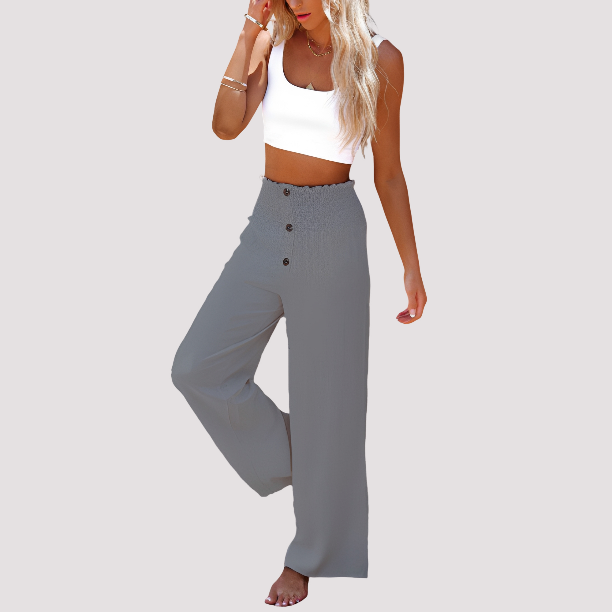 Christa - Komfortable Hose mit hohem Bund