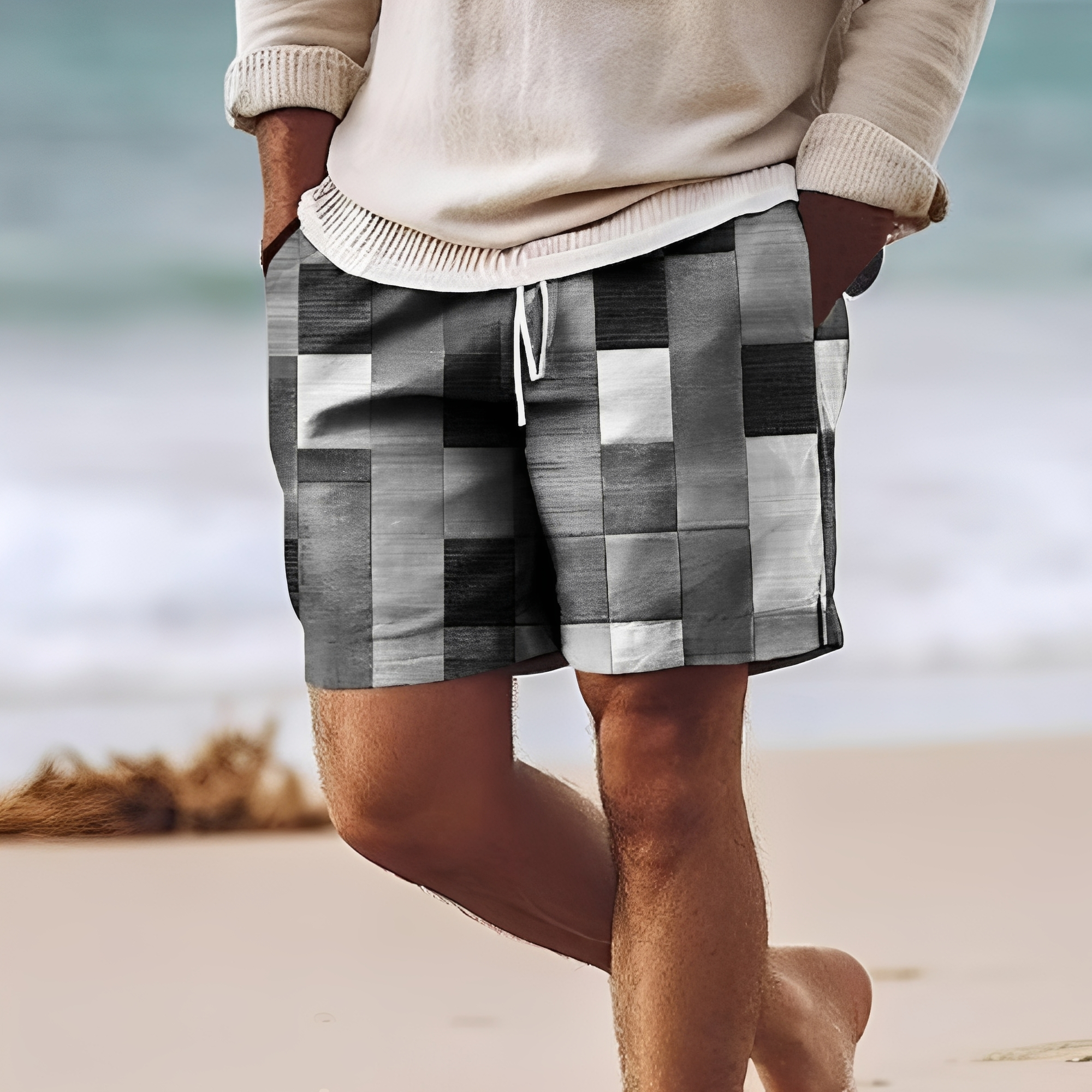Aidan - Trendige Badeshorts