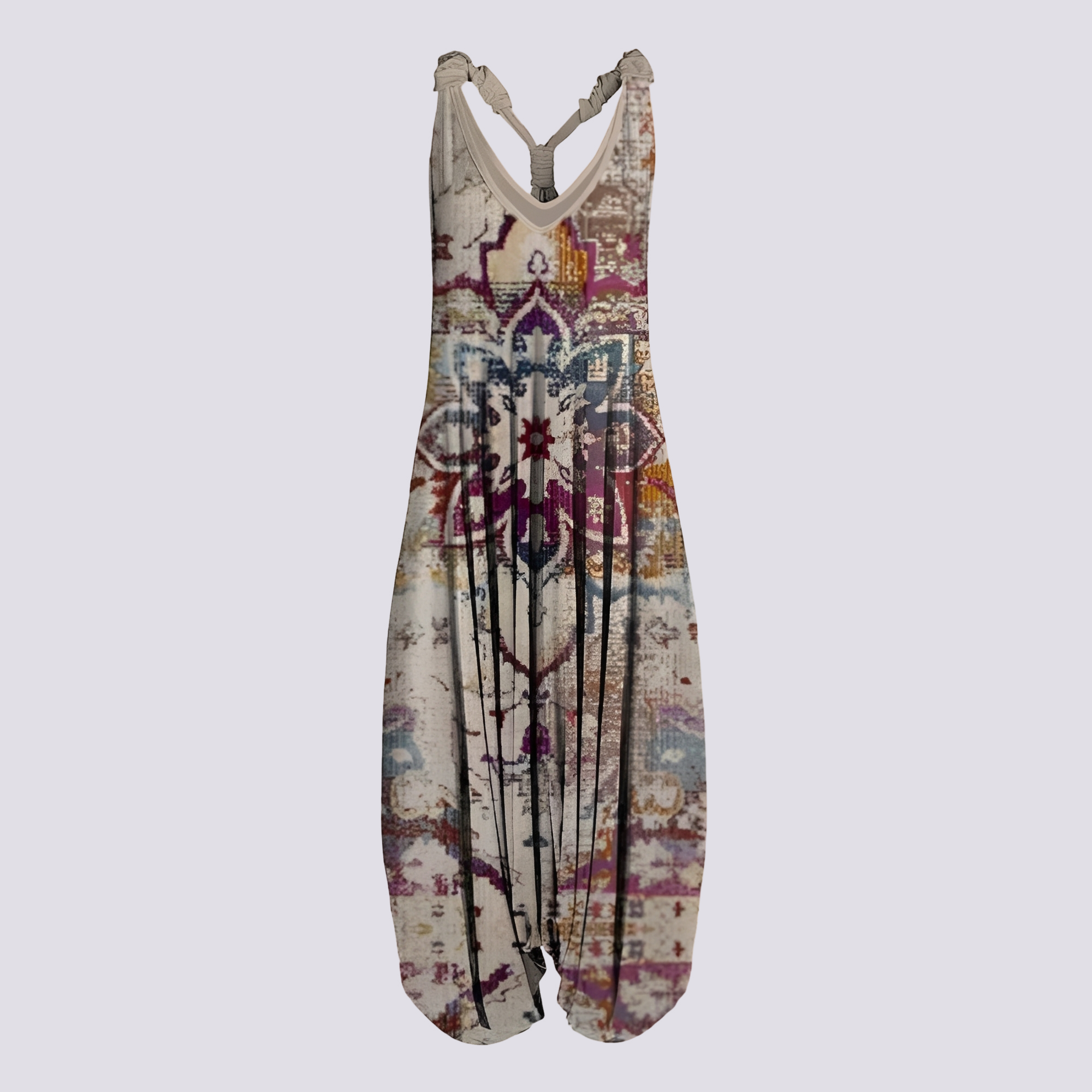Jennifer - Gemütlicher ärmelloser Jumpsuit