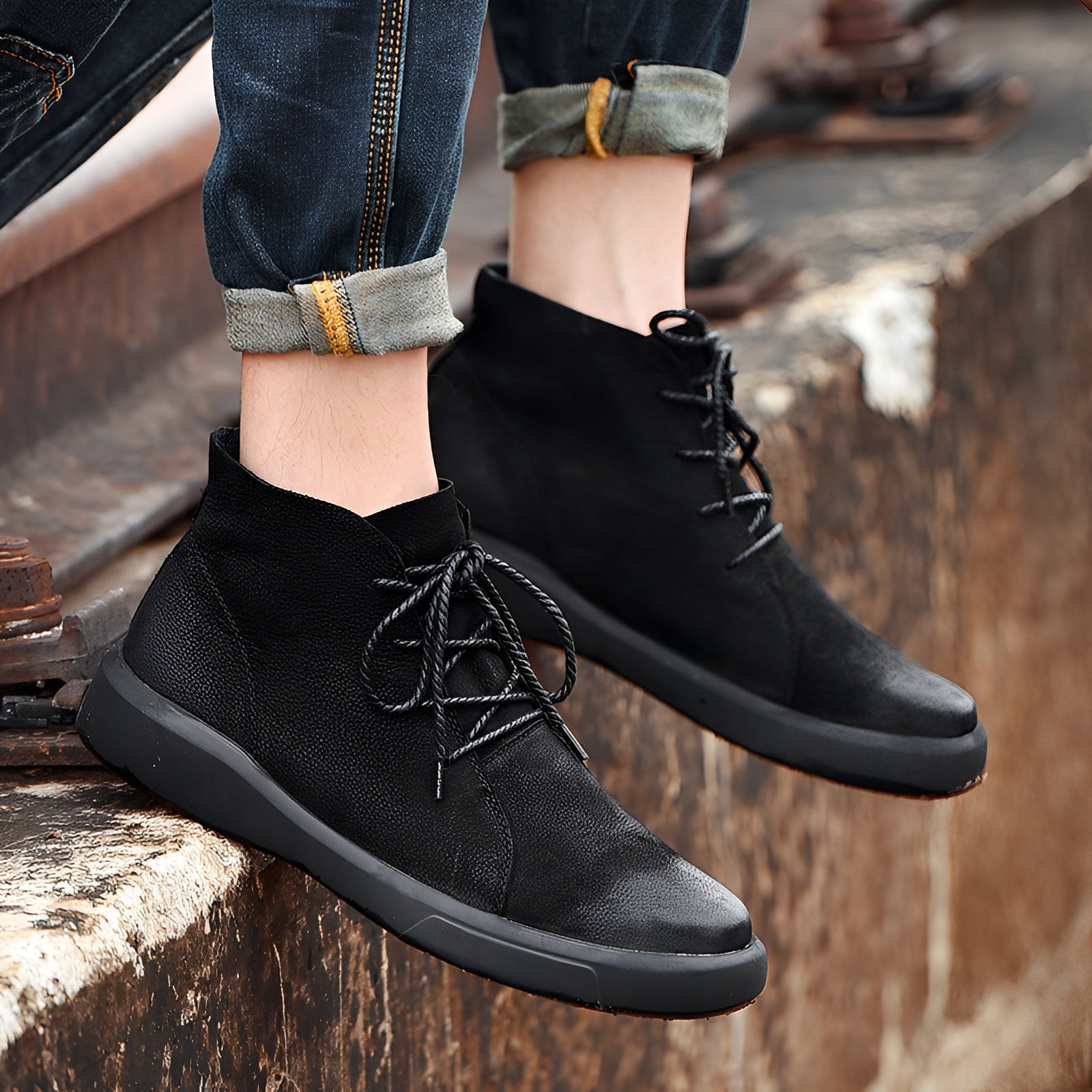 Allen - Modische hohe Sneakers