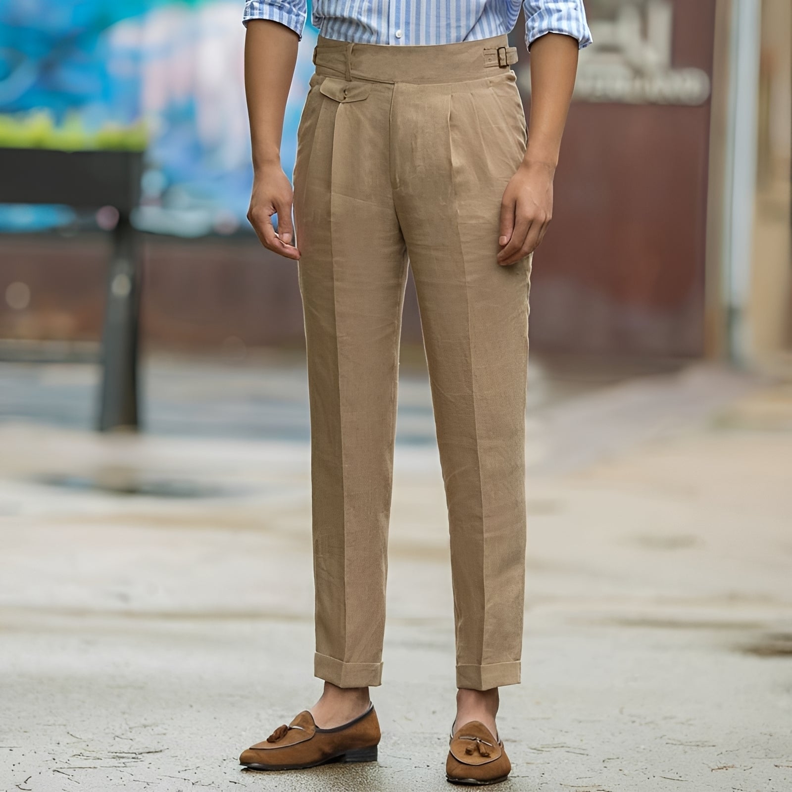 Randall - Hoch taillierte Hose für einen eleganten Look
