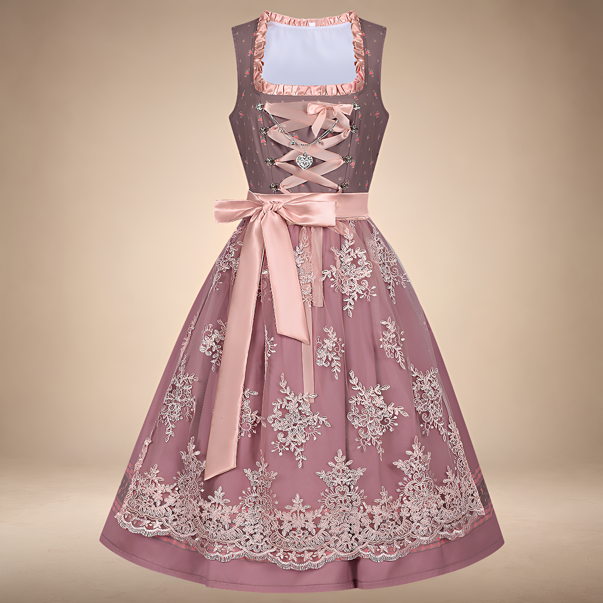 Emily - Bequemes, festliches Oktoberfest-Kleid