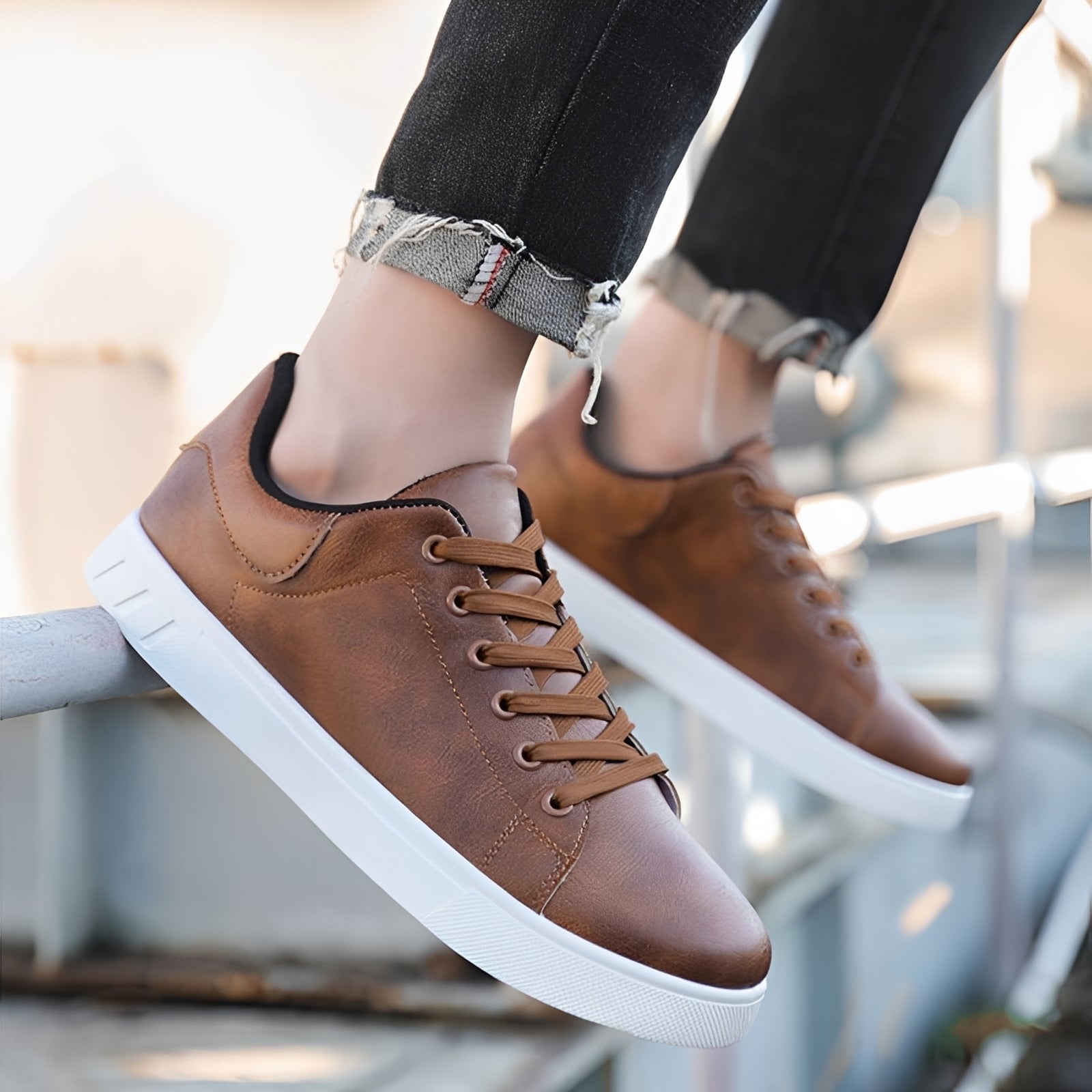 Howell - Komfortable flache Sneakers