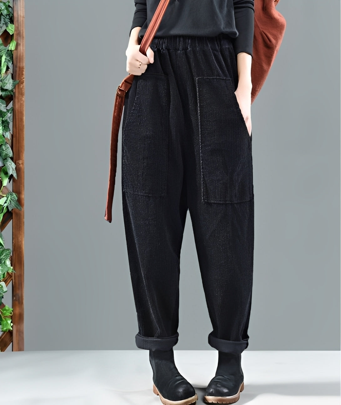 Hanna - Modische Cord-Haremshose für Damen