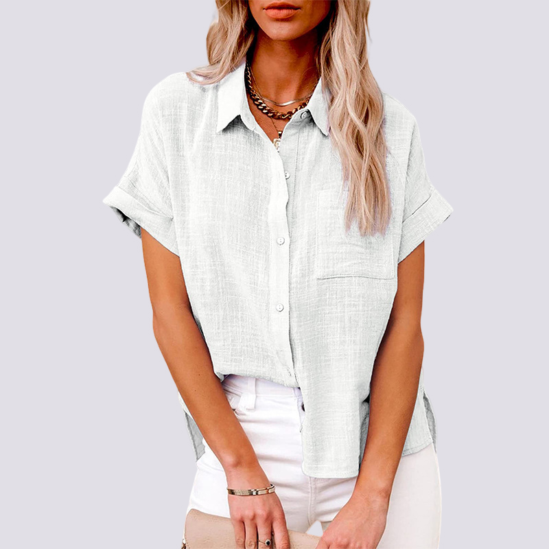 Nicole - Shirt mit kurzen Ärmeln und Tasche