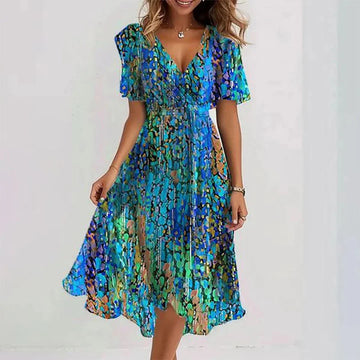 Connie – Stilvolles Damen Wickelkleid