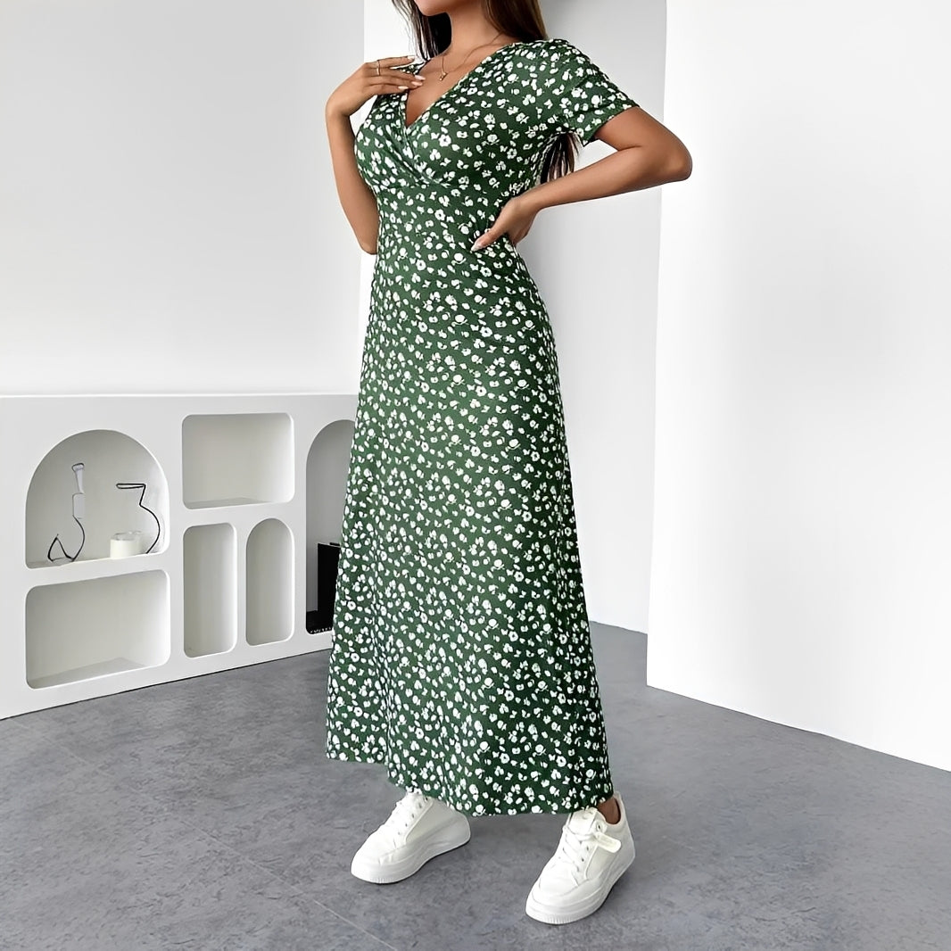 Reggie - Stilvolles Maxikleid mit Blumenmuster