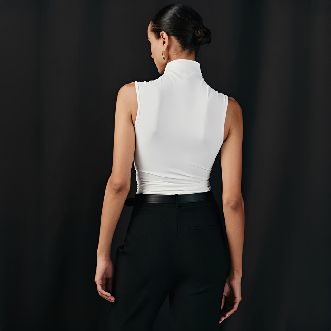 Mireya - Stilvolles Kreuzhals-Top