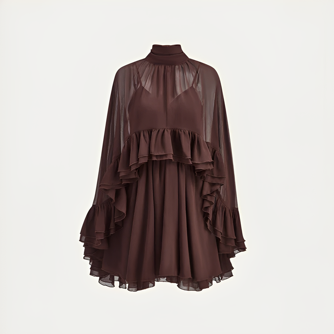 Zhuchin - Schickes Rüschenkleid