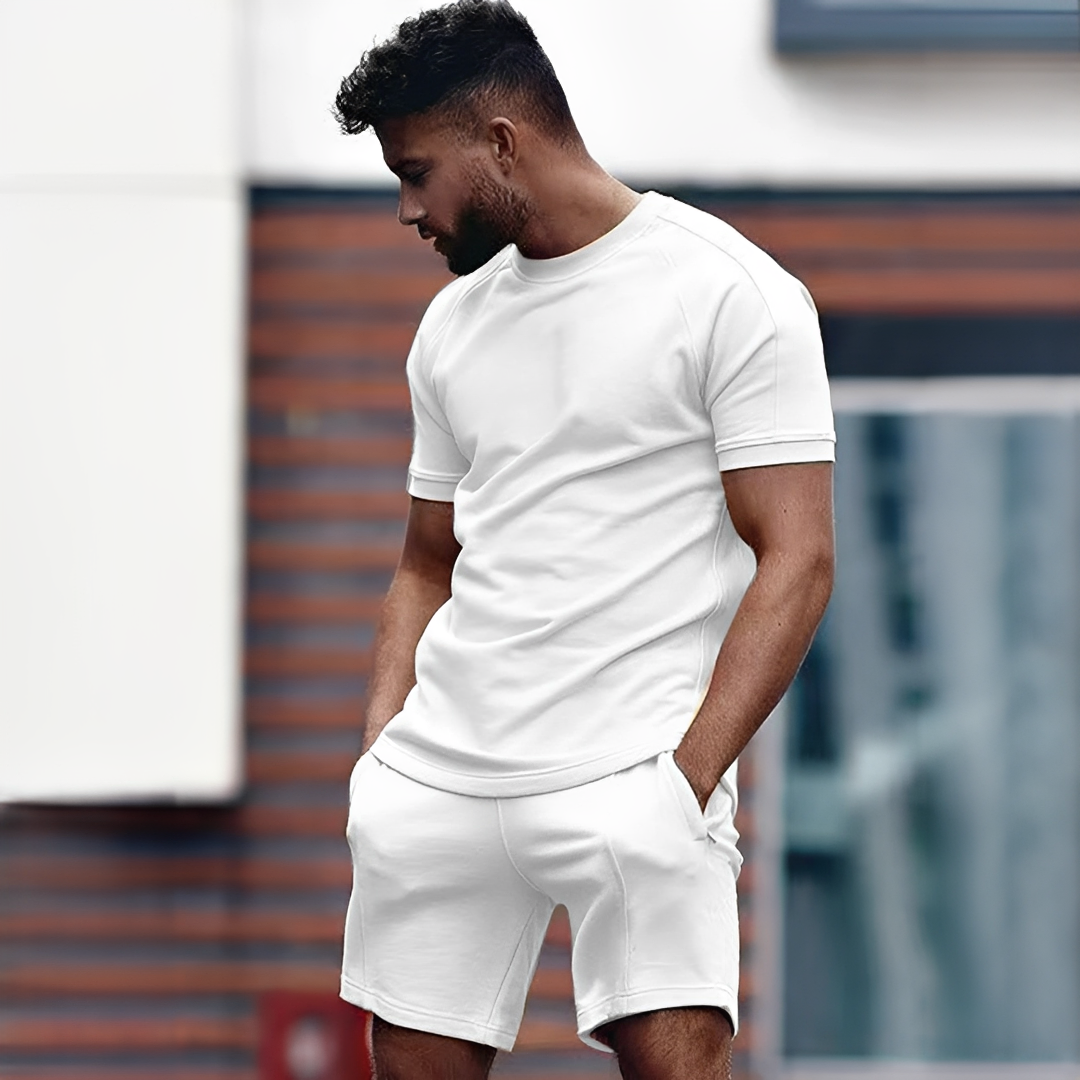 Drake - Herren-Set mit T-Shirt und Shorts - ideal für warme Tage