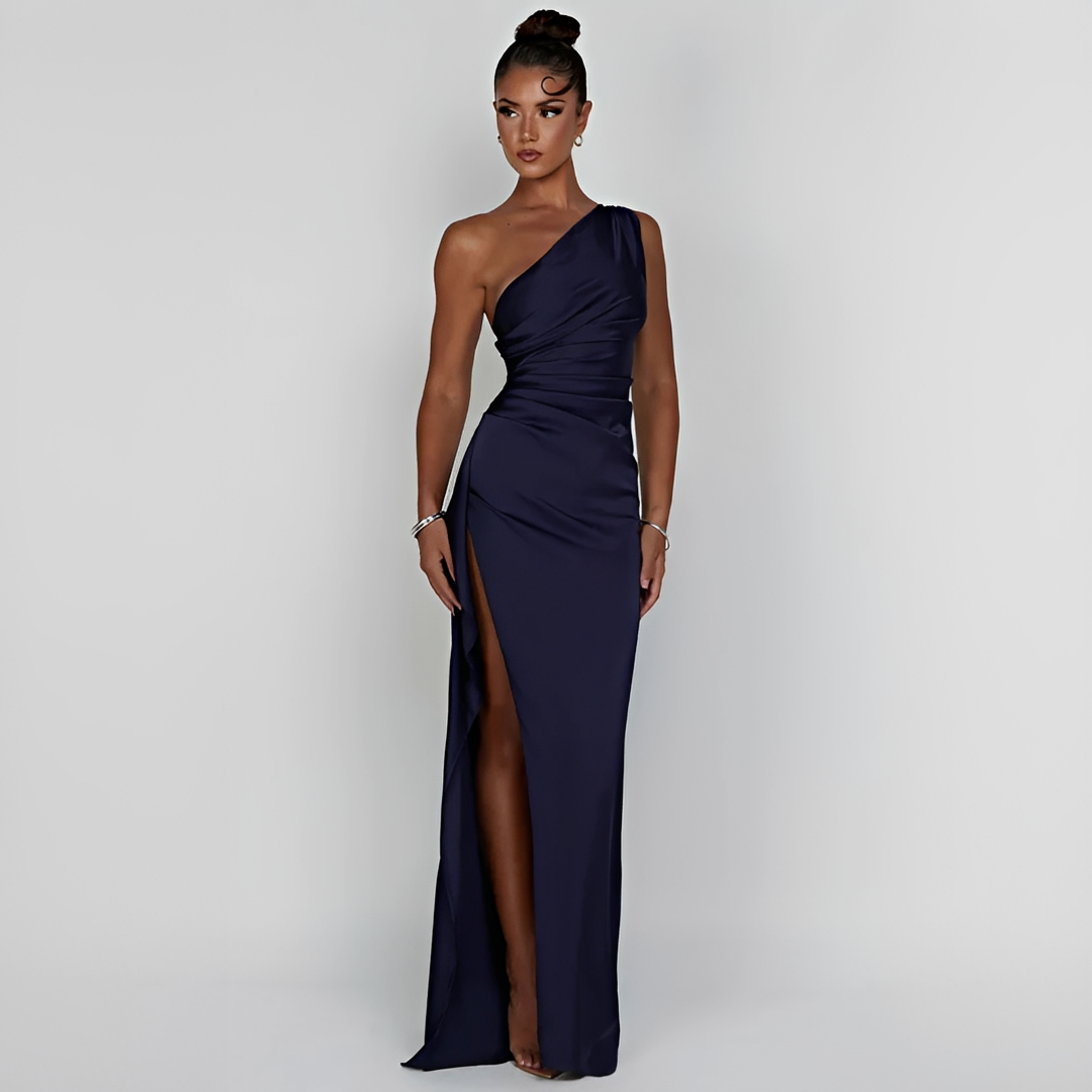 Leonora - Elegantes Sommerkleid mit asymmetrischem Design für Damen