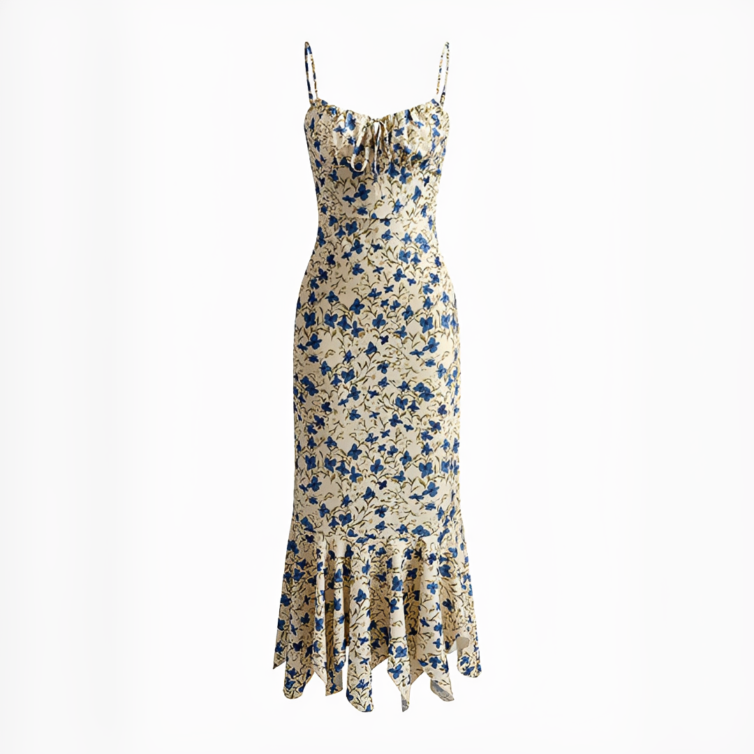 Joharra - Stilvolles fließendes langes Kleid