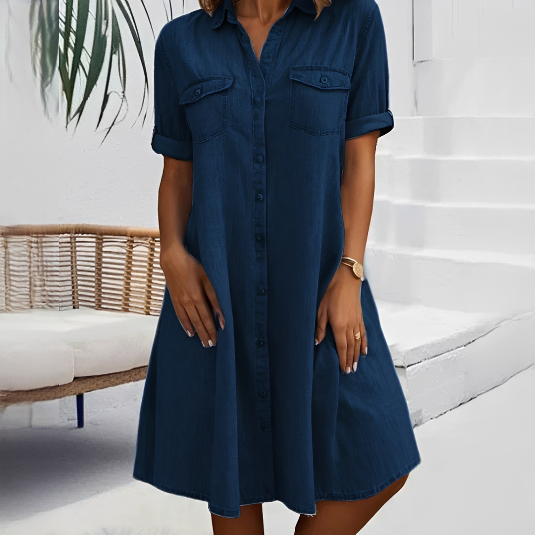 Naomi - Weites Hemdkleid