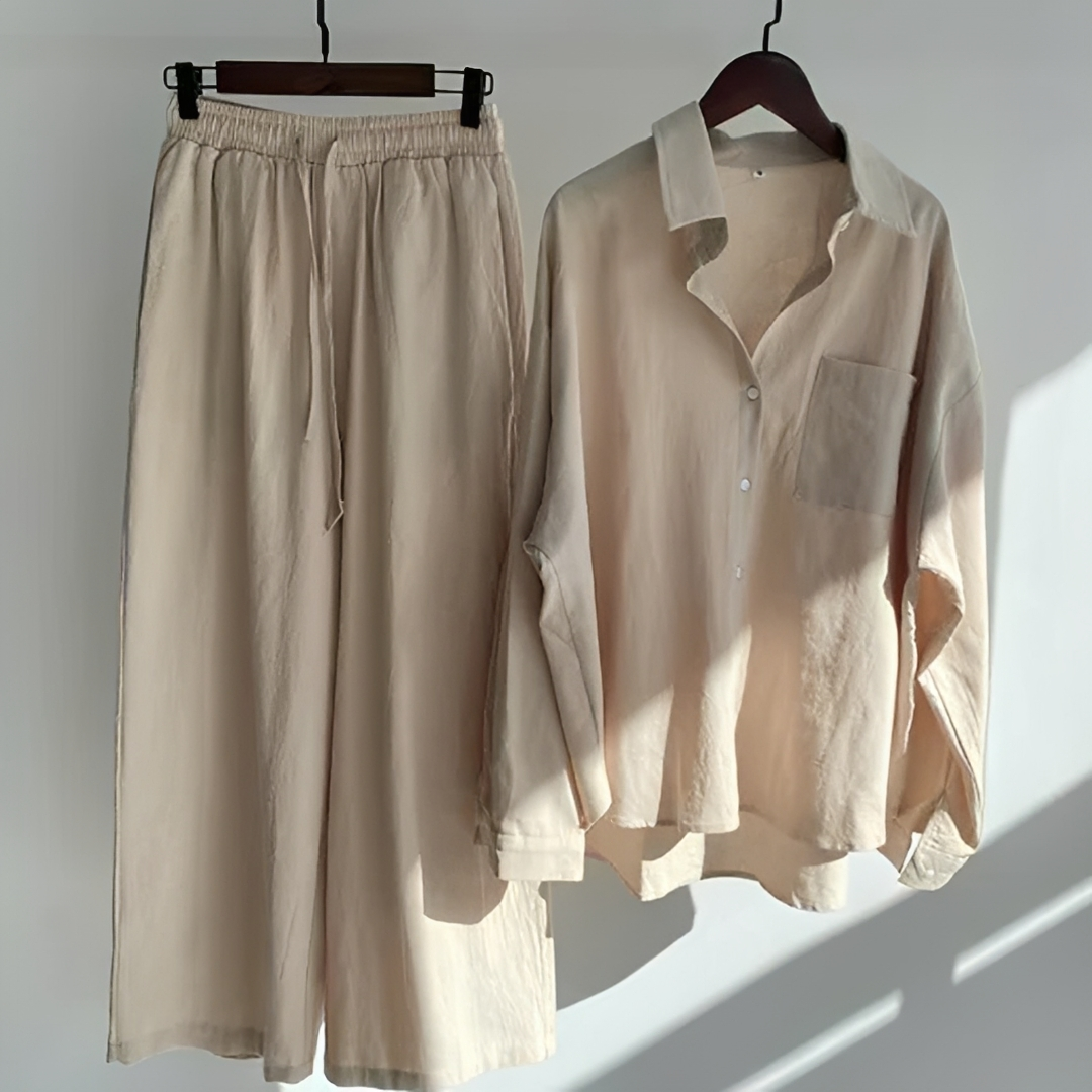 Madalynn - Bequemes Hosen-Set mit weiter Passform