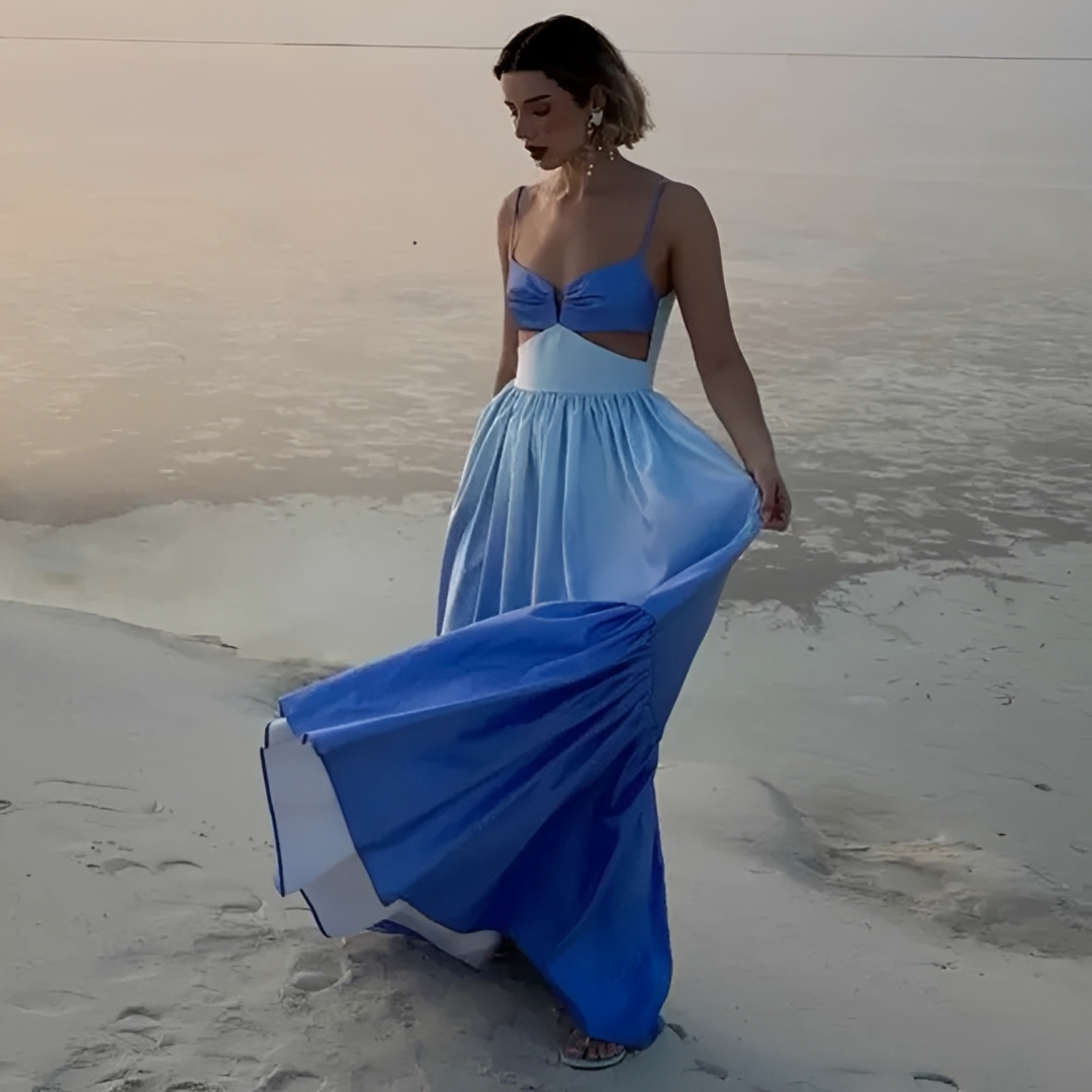 Corina - Anmutiges Cami-Maxi-Kleid