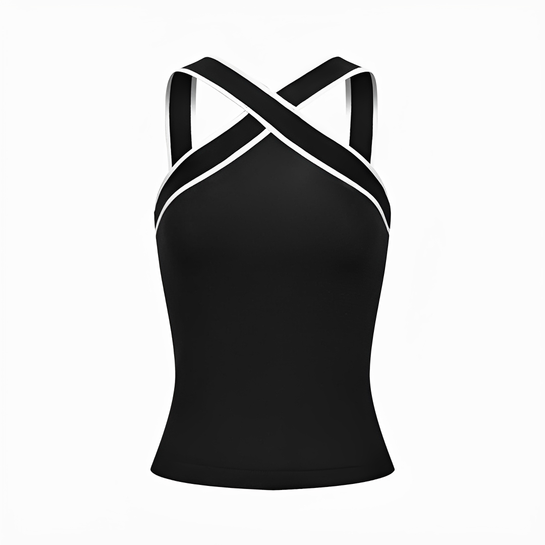 Ferlyn - Stylisches Top mit V-Ausschnitt
