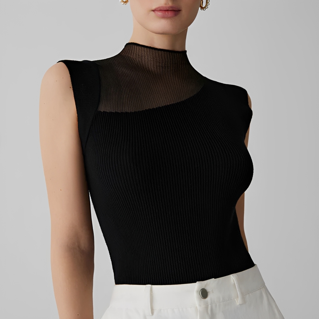 Kiara - Elegantes Ärmelloses Top