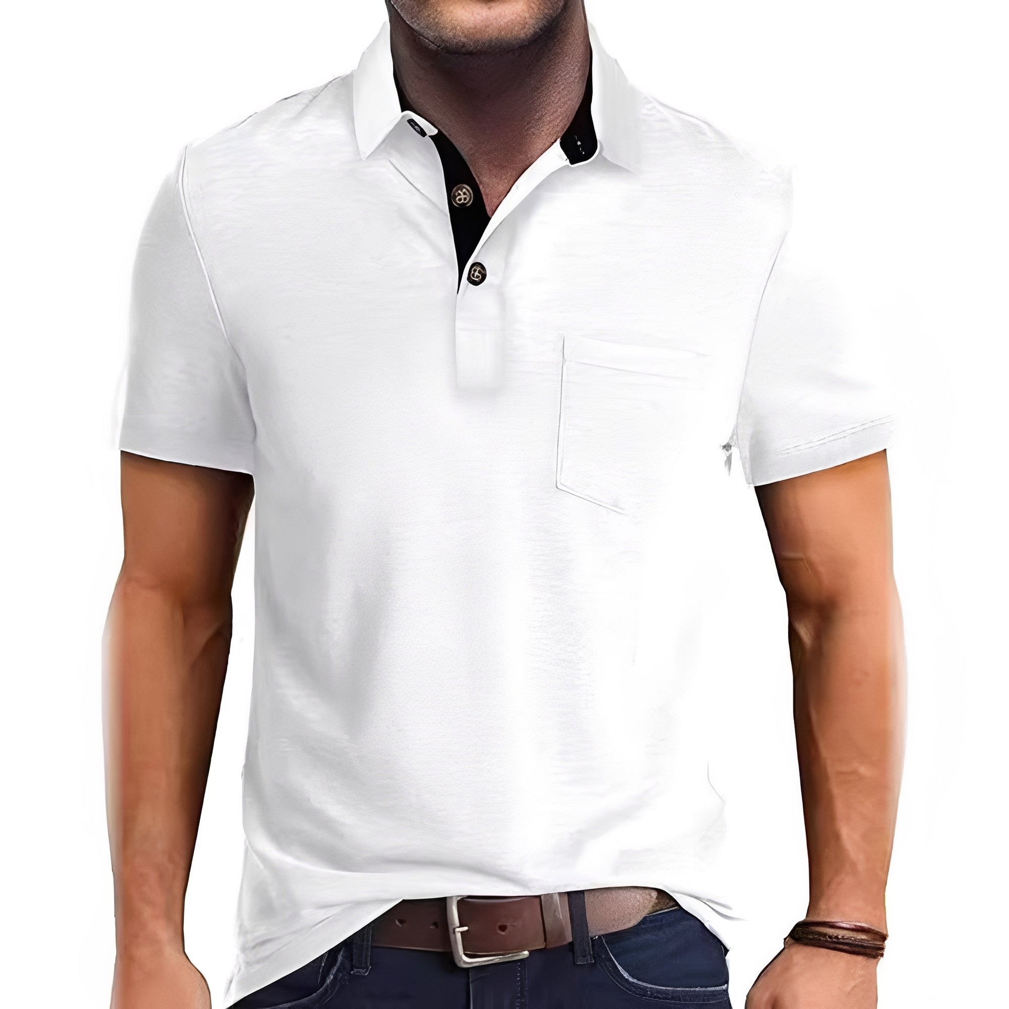Hobbs - Entspanntes Kurzarm-Poloshirt