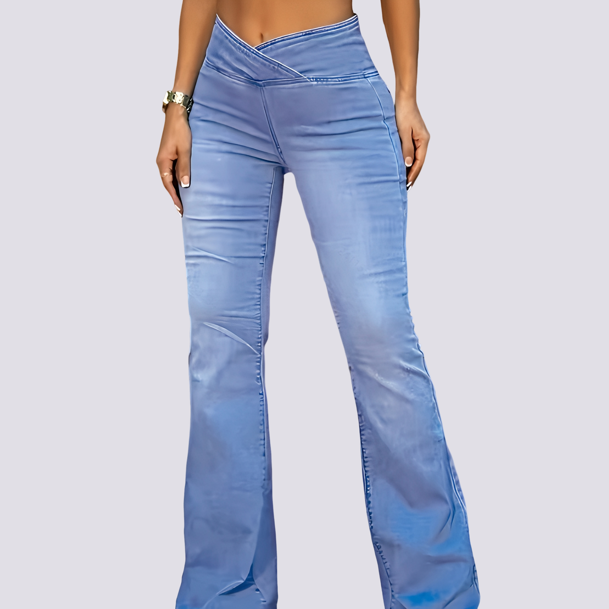 Lexi - Trendige Schlagjeans