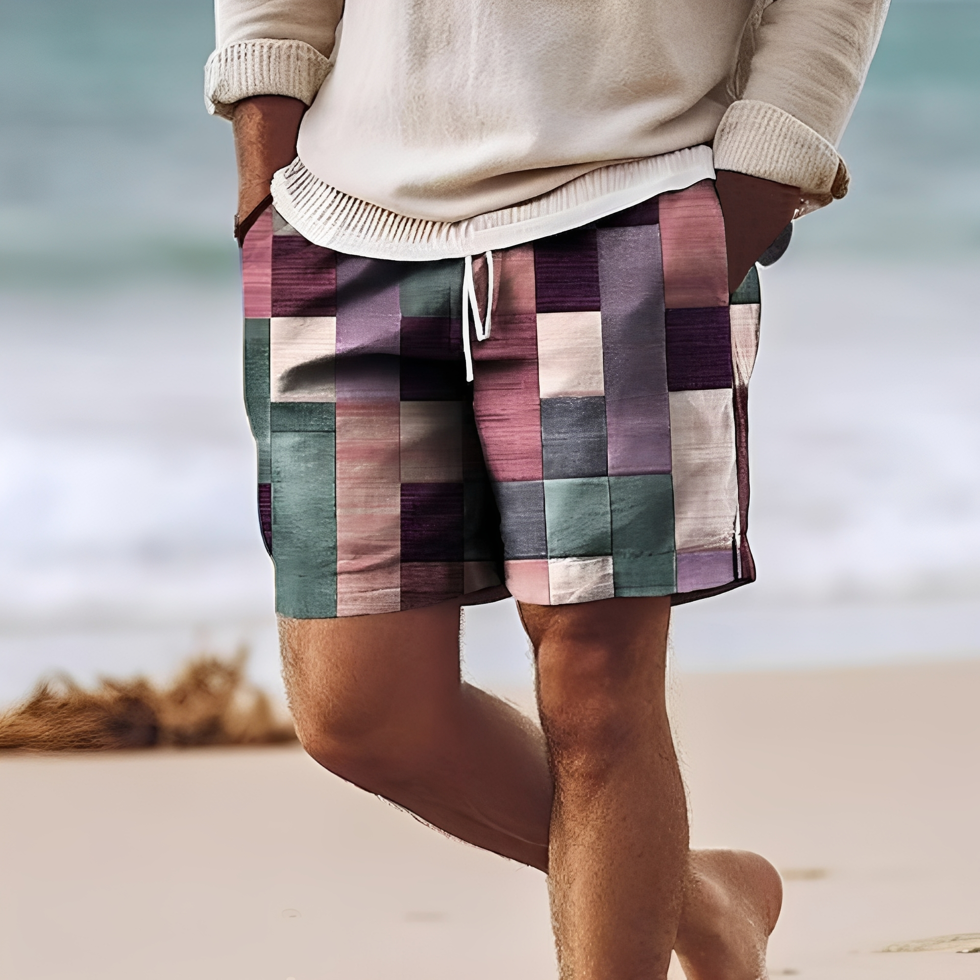 Aidan - Trendige Badeshorts