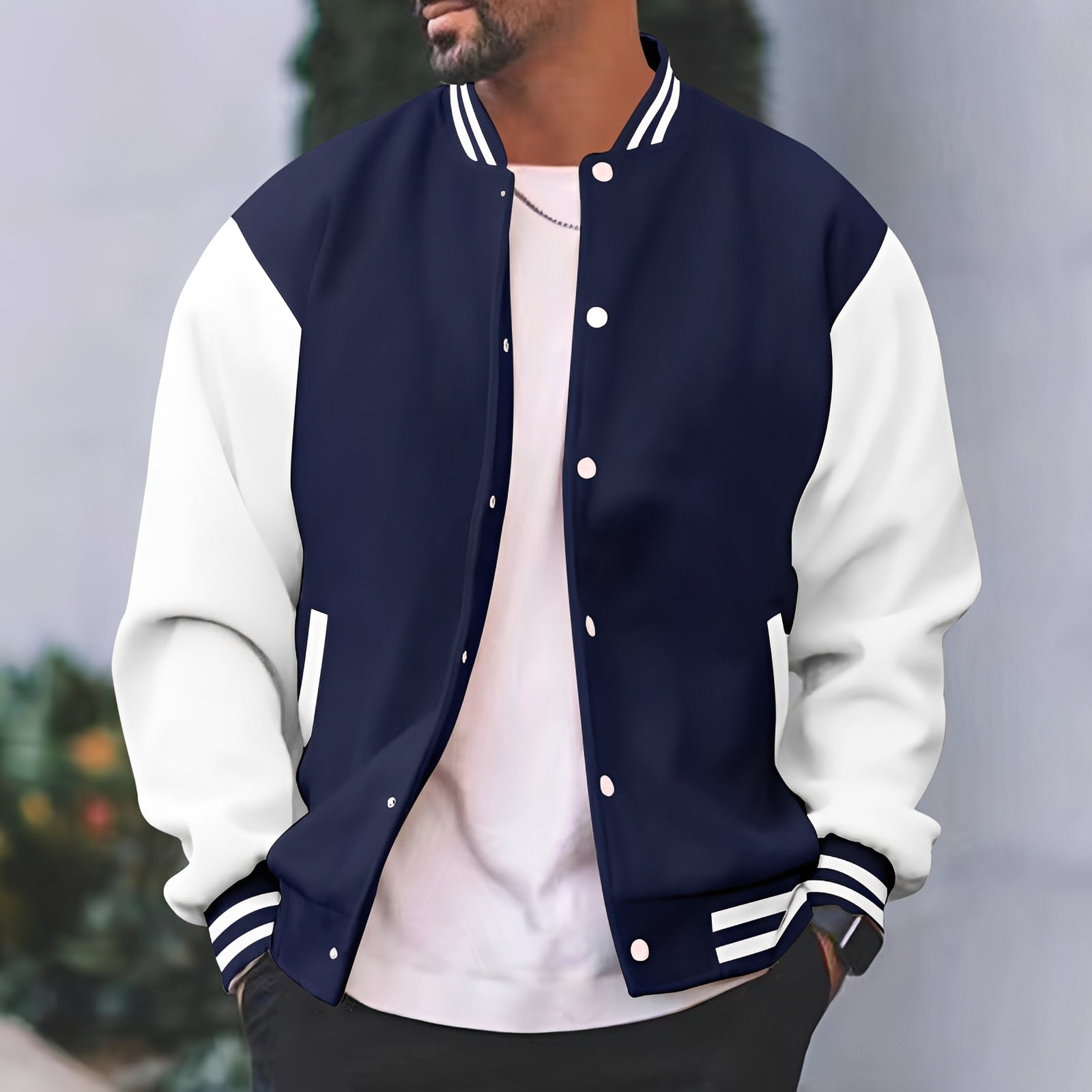 Greg - Stilvolle Herren-Bomberjacke mit lockerer Passform