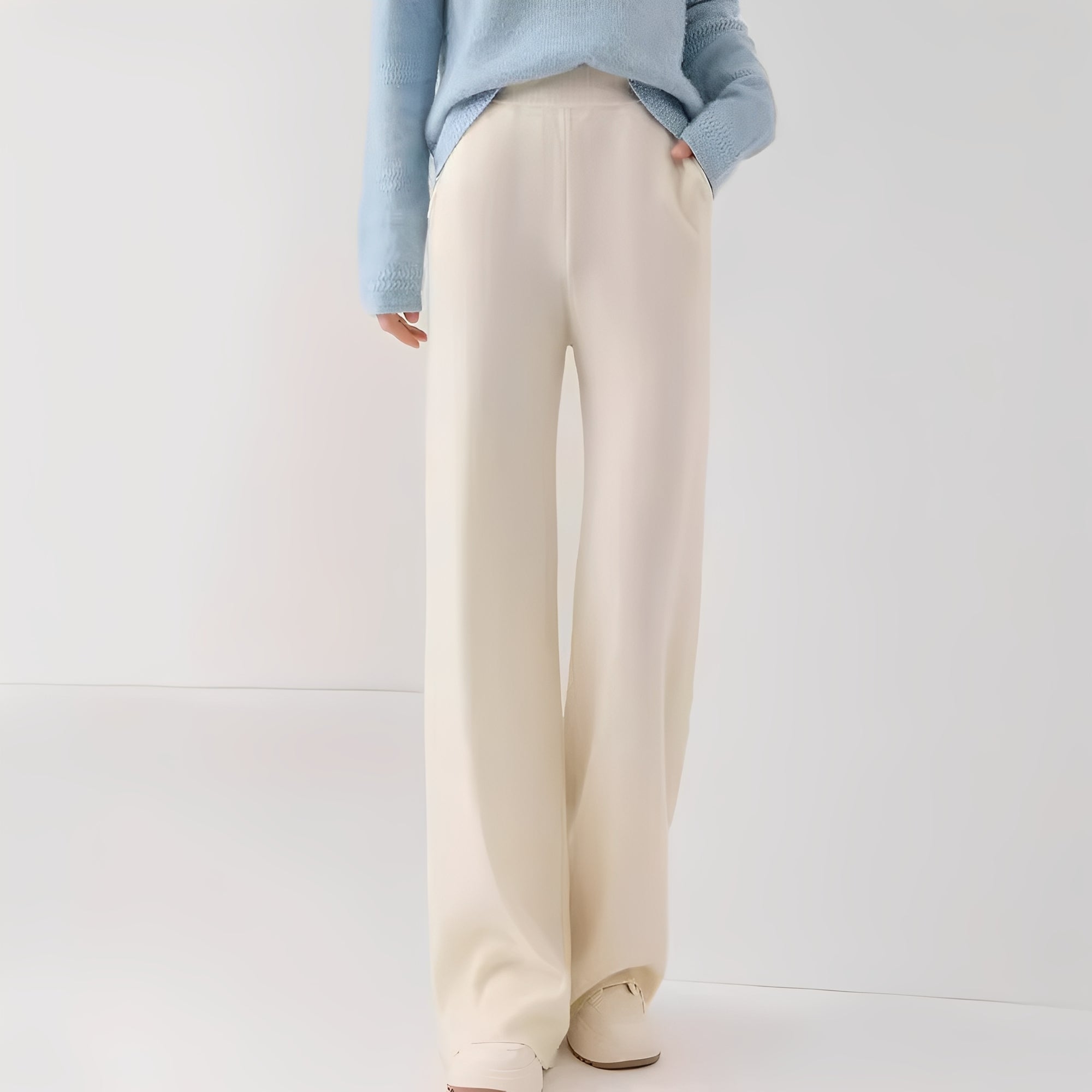 Jamie - Trendige Hosen mit hoher Taille