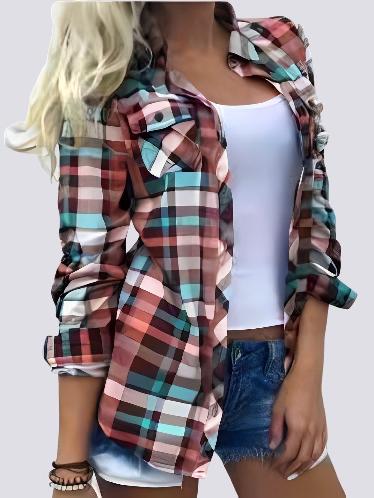 Charlotte - Farbintensives Langarmshirt