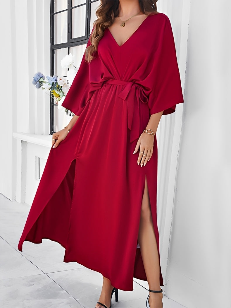 Eleanor - Stilvolles Weites Maxikleid