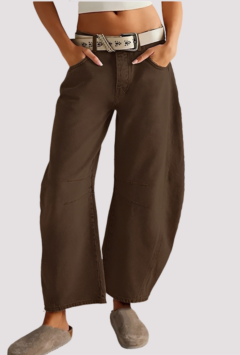 Kendra - Stylische Hose mit weitem Bein