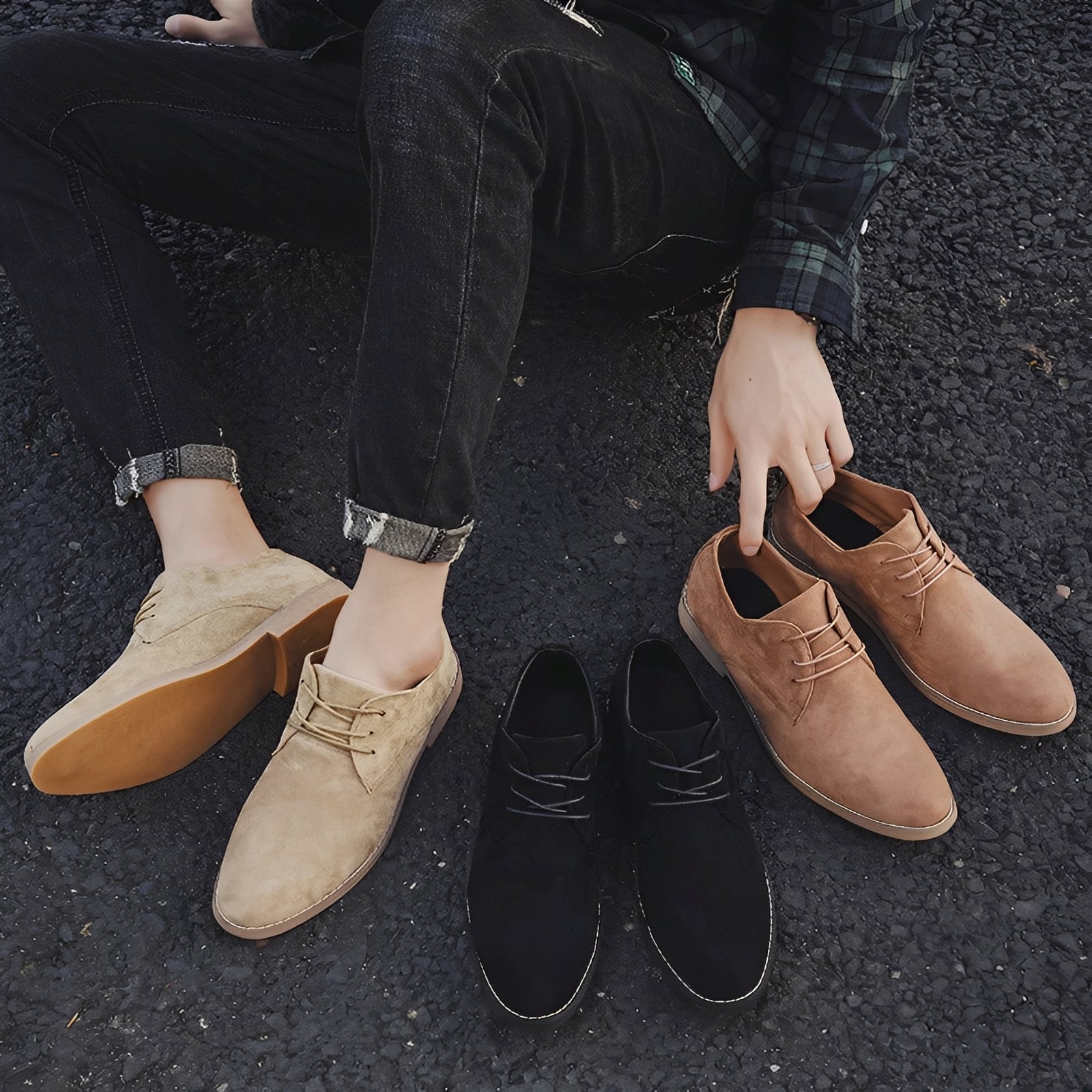 Dwayne - Vintage-Herrenschuhe
