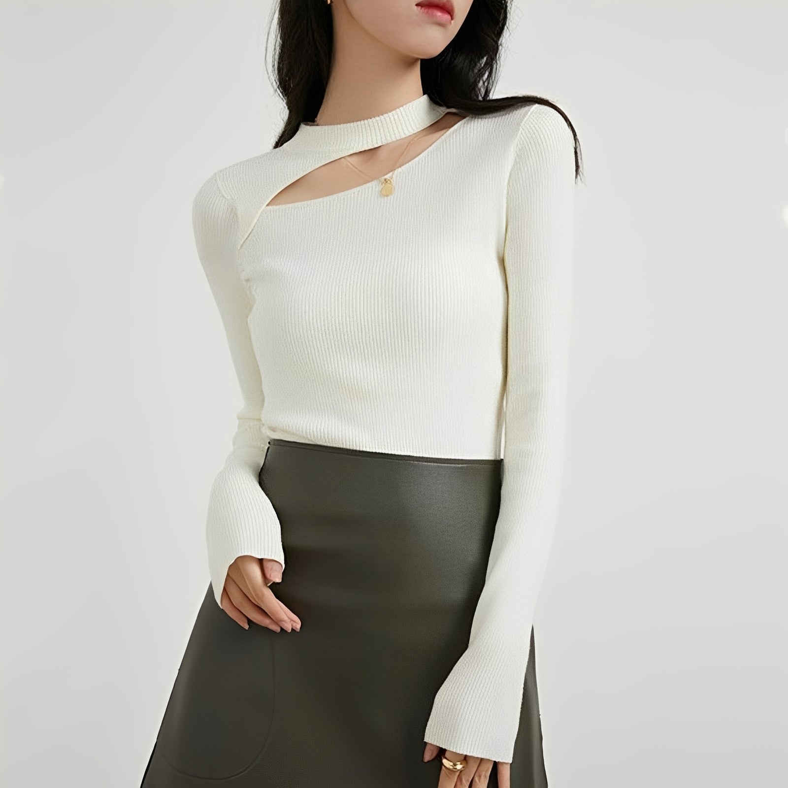 Kiarra - Elegantes asymmetrisches Top