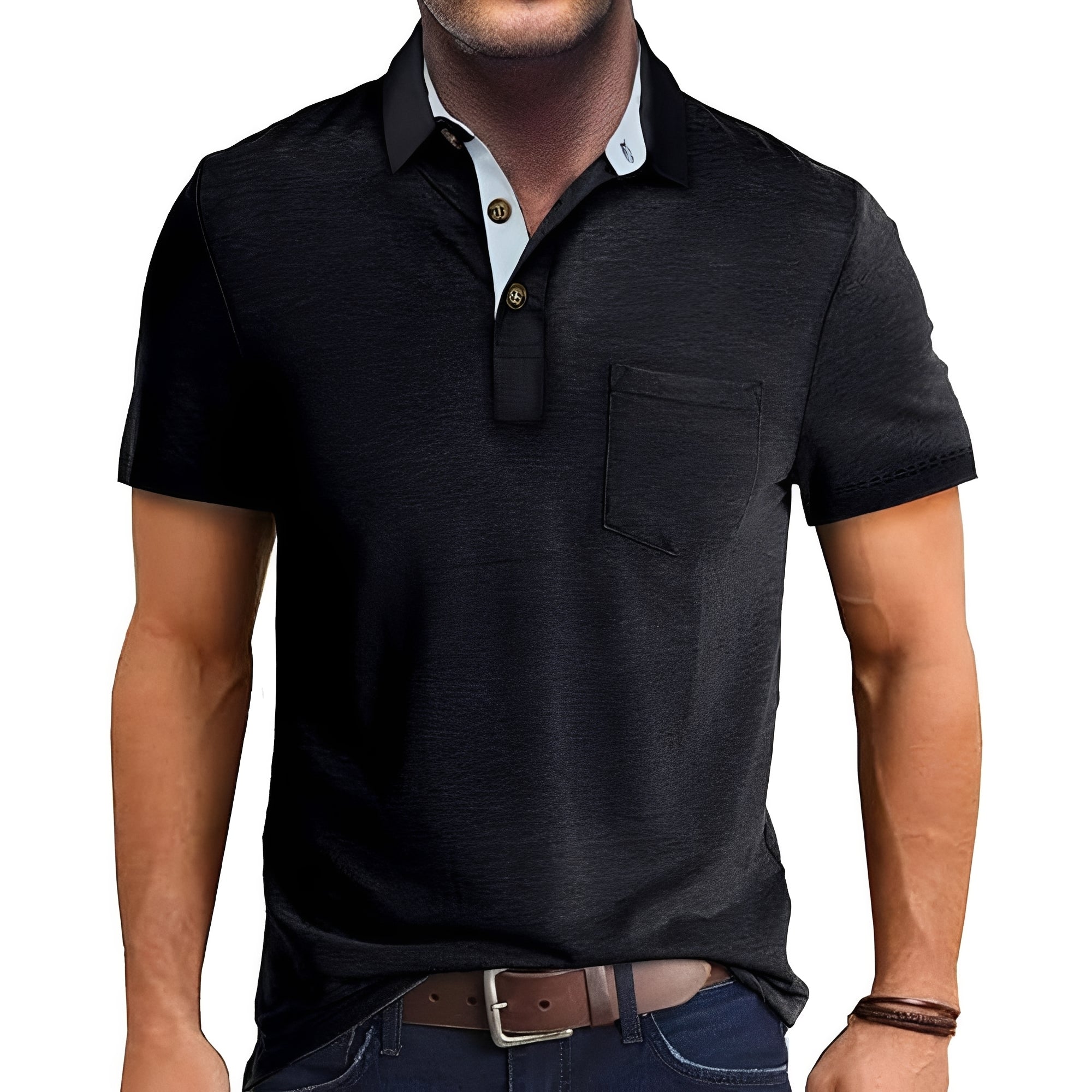 Hobbs - Entspanntes Kurzarm-Poloshirt